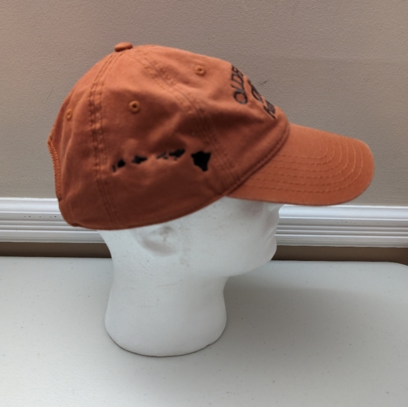 Men's burnt rust baseball cap with saying, " Older than Dirt." Hawaii. - Picture 6 of 7